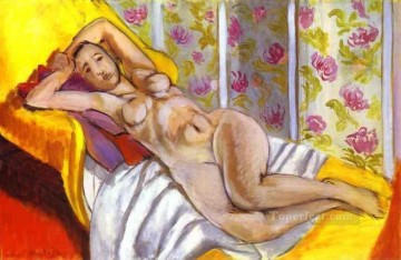 Fauvismo Painting - Acostado desnudo 1924 fauvista
